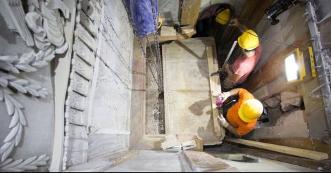 Le tombeau du Christ ouvert pour la première fois depuis 1809