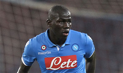 Italie-Football: Kalidou Koulibaly légèrement touché au genou mais de retour bientôt(médias)