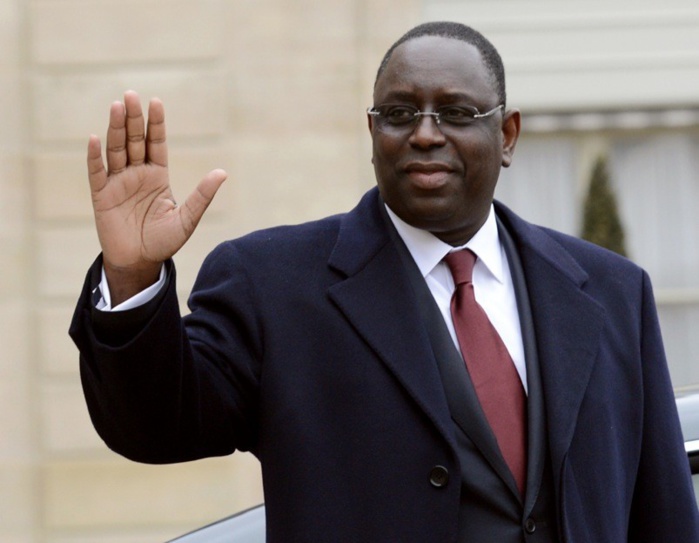 Sénégal-France: Macky Sall est arrivé à Paris pour une visite d'Etat