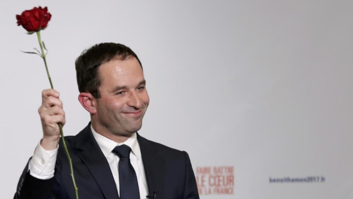 Primaire de la gauche française: Benoît Hamon s'impose au second tour devant Manuel Valls