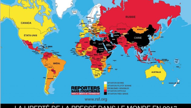 Célébration: La liberté de la presse est en danger, y compris dans les pays démocratiques