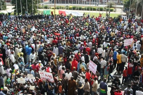 MANIFESTATION: Les jeunes du M23 se radicalisent et promettent une révolution à la  sénégalaise