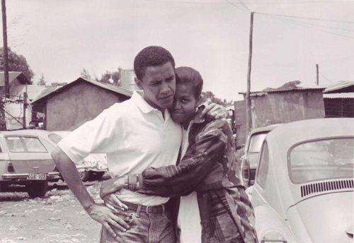 Barack Obama et sa femme Michelle ,il ya 20 ans de cela