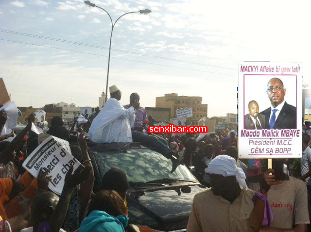 PHOTOS/VIDEO - Aprés 9 mois de présence à la tête du pays, Macky sall toujours populaire au senegal