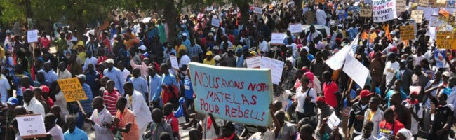 Marche de protestation des jeunes de l'Ujtl aujourd'hui : Mercredi de tous les dangers!