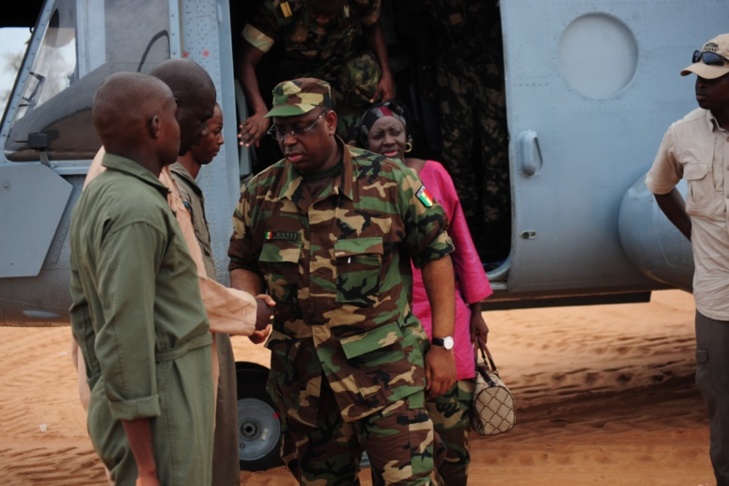 Le Président à Keur Momar Sarr: Le Général Macky prêt pour la guerre de l'eau