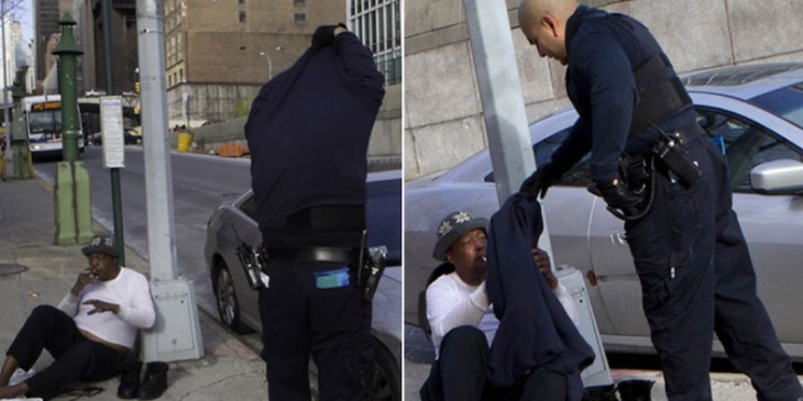 New York : La photo qui fait chaud au cœur