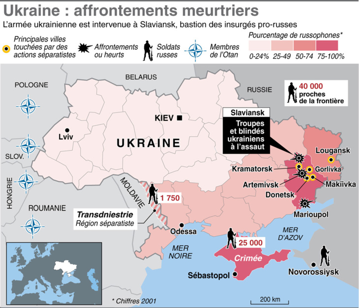 UKRAINE. Le maire pro-russe de Kharkiv blessé par balle