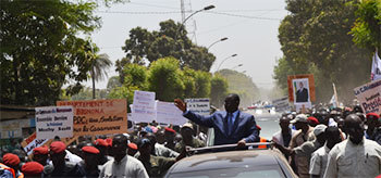 Tournée: Arrivée du président Sall à Ziguinchor