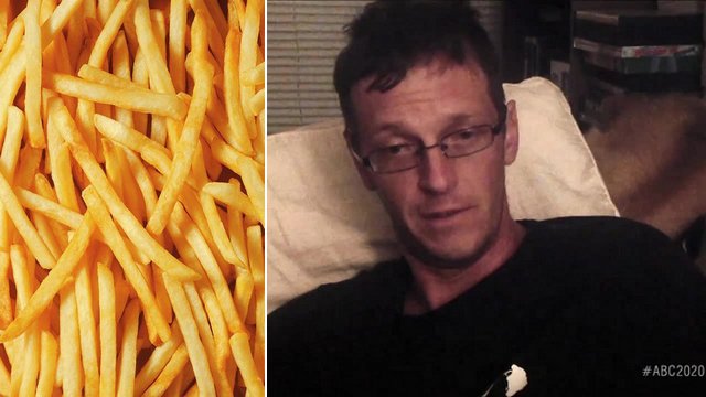 Incroyable: il devient ivre quand il mange des frites, voici pourquoi