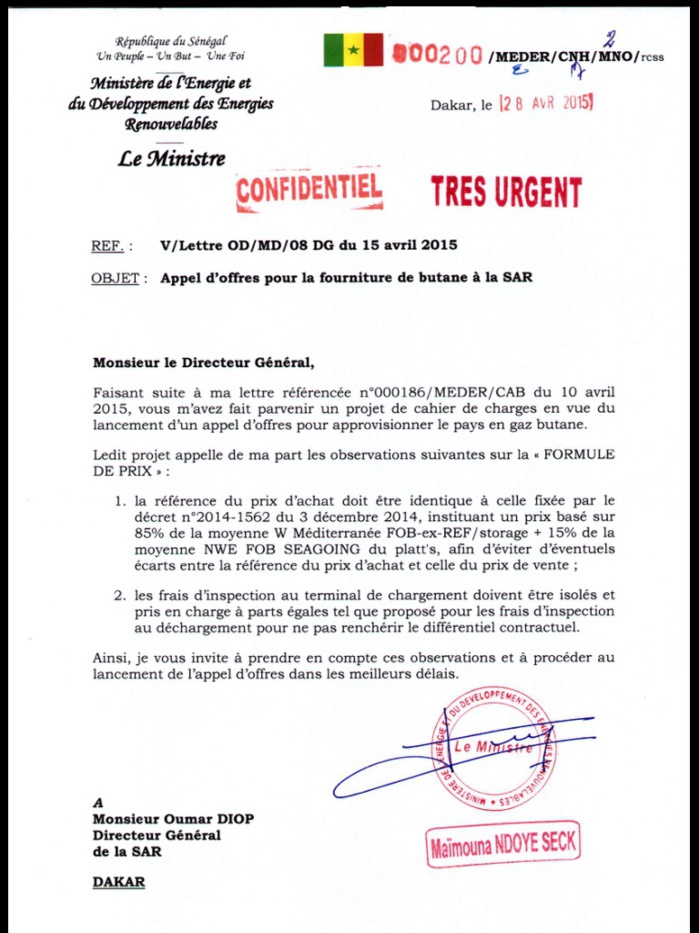 Ministère de l’Energie : Les véritables raisons du départ de Maïmouna N'doye Seck