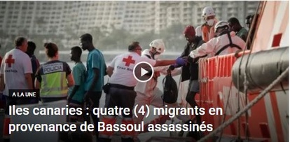 Iles canaries : quatre (4) migrants en provenance de Bassoul assassinés