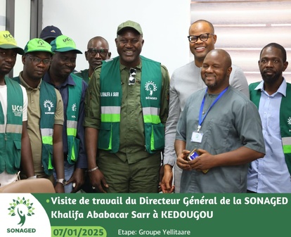 Directeur général de la SONAGED Khalifa Ababacar SARR : Clôture de la tournée nationale