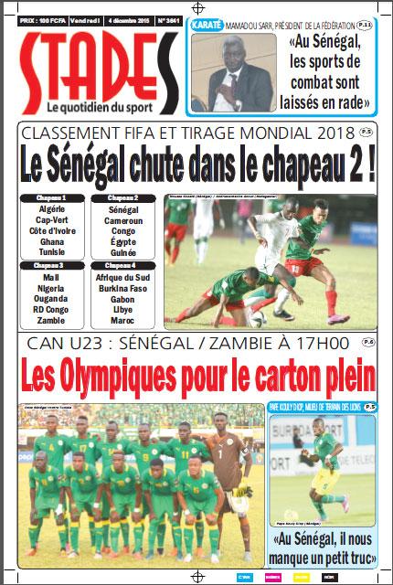 Tirage du Mondial 2018 : Le Sénégal chute dans le chapeau 2!