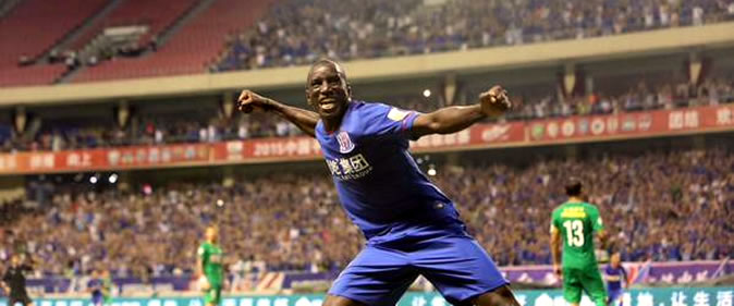 Shanghaï Shenhua(Chine) : La bonne saison de Demba Ba