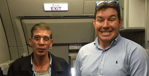 Il prend un selfie avec le pirate d’Egypt Air