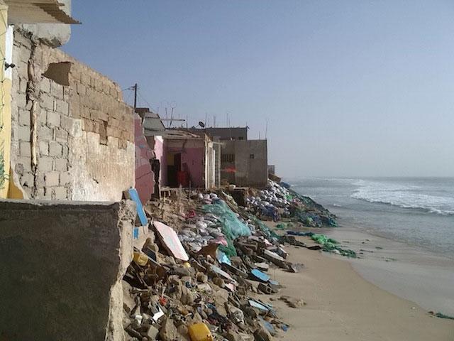 La mer en furie à Saint-louis: Des maisons dévastées...