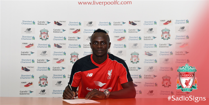 Angleterre: Sadio Mané de Southampton à Liverpool(Officiel)