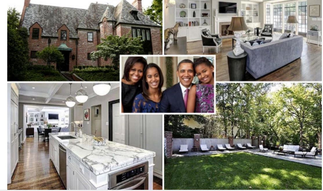 Photos : Regardez la belle maison où vont habiter Barack Obama et sa famille, après la Maison Blanche