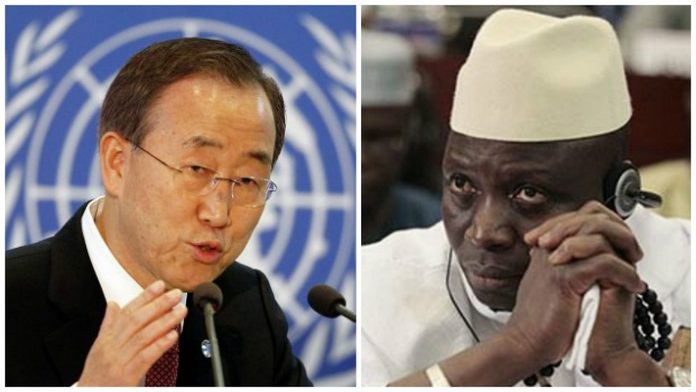 Monde-Gambie: L’ONU demande à nouveau à Yaya Jammeh de respecter les résultats de la présidentielle