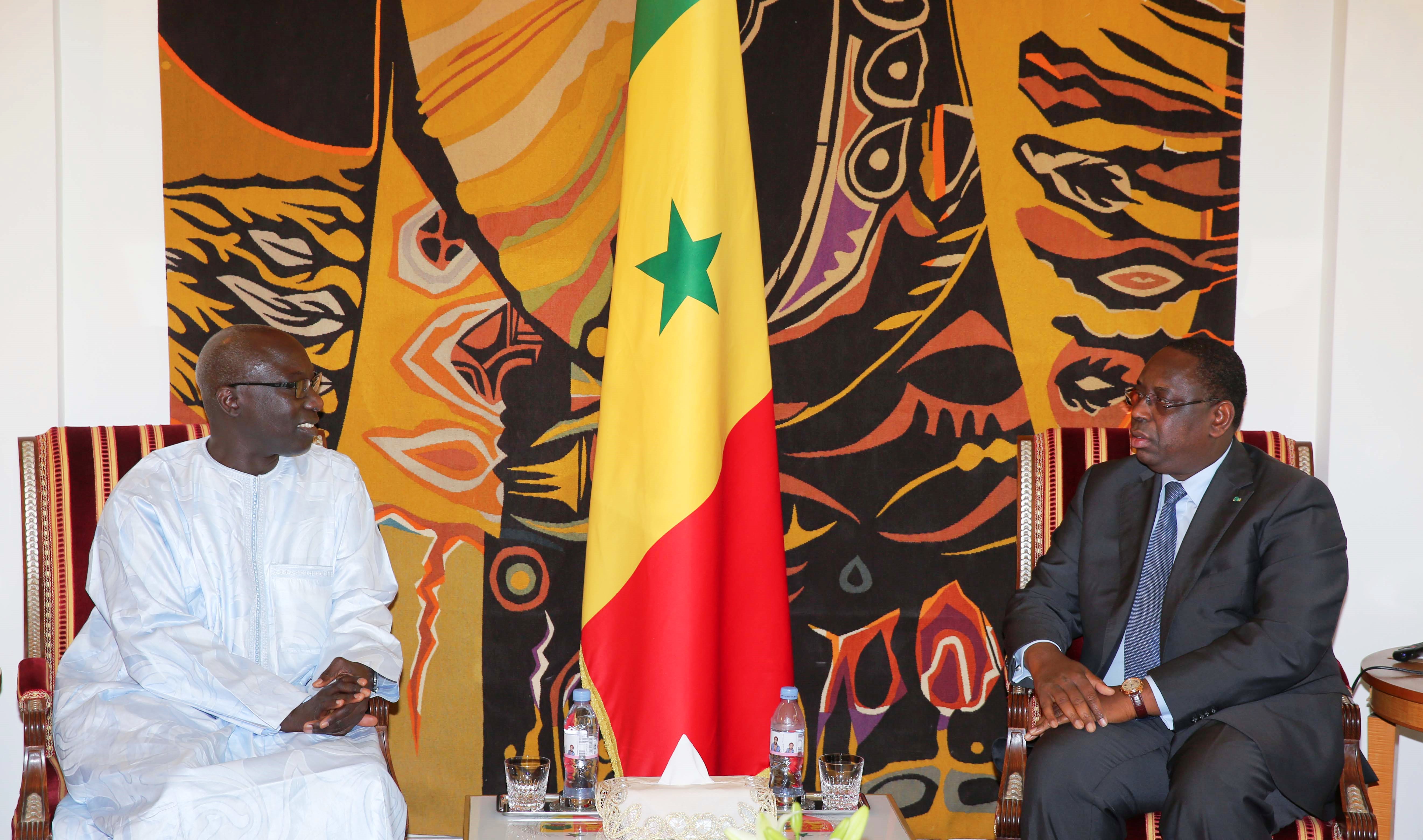 ONU-Diplomatie: Adama Dieng, conseiller spécial du secrétaire général de l'ONU, reçu par Macky Sall