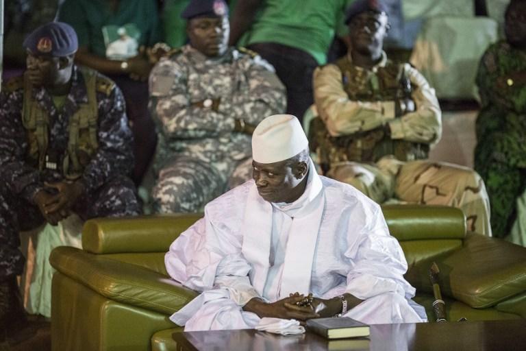 Gambie: "Soutien inébranlable" de l'armée à Yaya Jammeh