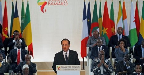 Hollande à Bamako : «La France ne cherche pas à capter les ressources de l’Afrique»