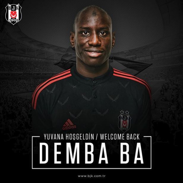 Demba Bâ retourne au Besiktas Istanbul. (Officiel)