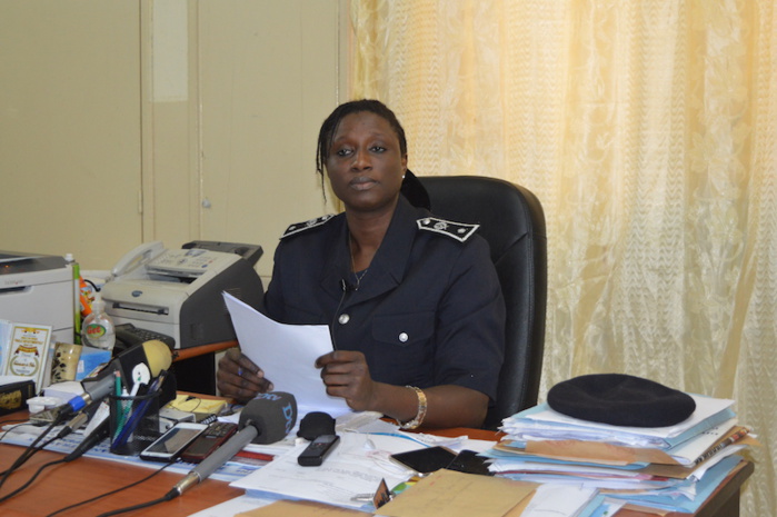 Le Commissaire de Police Tabara NDIAYE, nouveau porte -parole de la Police Nationale