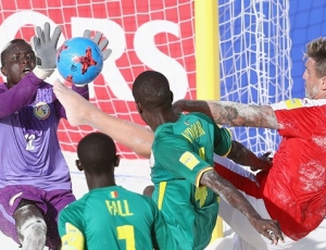 Beach Soccer: le Sénégal perd contre la Suisse et retrouve l’Italie en quart de finale