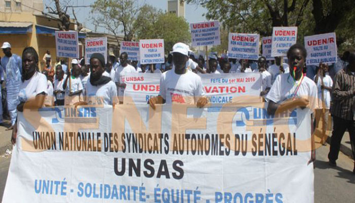 Social: L’UNSAS aux côtés du SAES pour ’’la matérialisation des accords signés avec le Gouvernement"