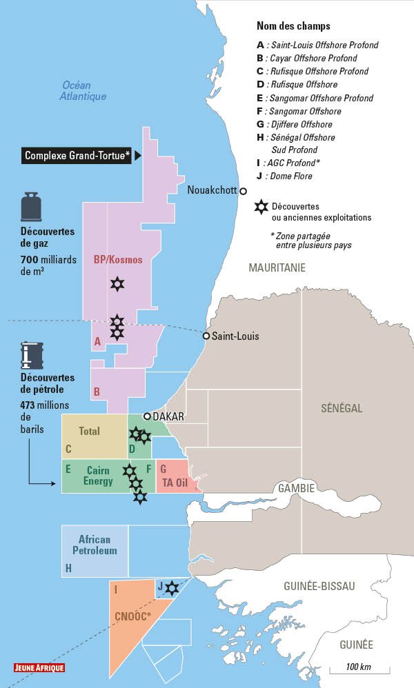 Pétrole et gaz : le Sénégal, futur eldorado ?( Dossier de Jeune Afrique)