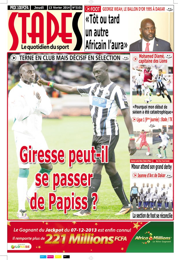 TERNE EN CLUB MAIS DÉCISIF EN SÉLECTION - Papiss est-il indispensable à Giresse ?