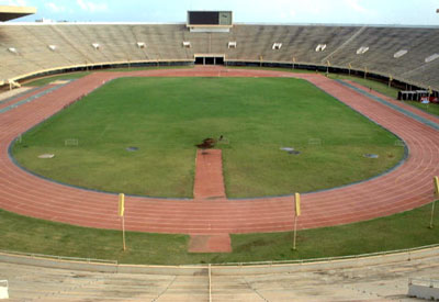 CAN 2015 – Plus que 10 jours pour finir les travaux du stade Léopold Senghor, selon les ouvriers sur place