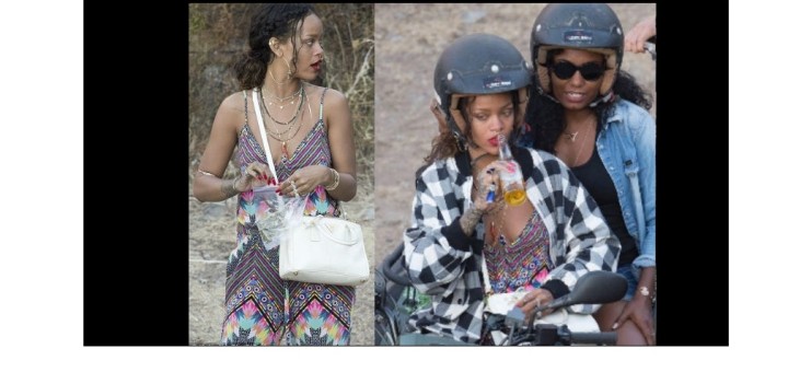 Rihanna photographiée transportant de la dr*gue!