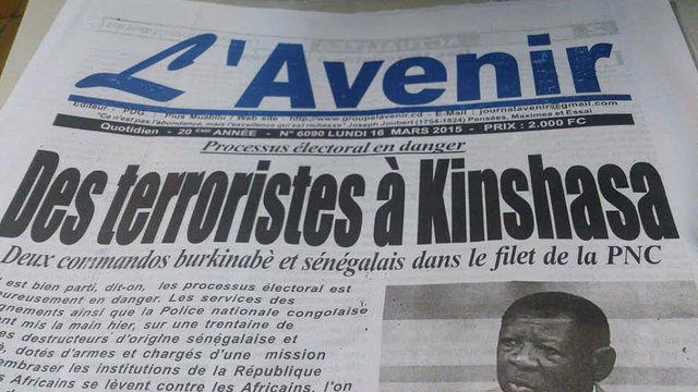 "L'Avenir", un journal congolais compare Y en a marre à des terroristes armés pour saboter le processus électoral