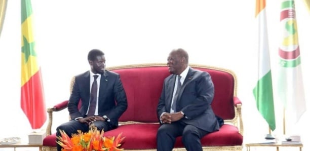 Visite d’amitié de Bassirou Diomaye Faye à Abidjan : Ce que les présidents sénégalais et ivoirien se sont dit