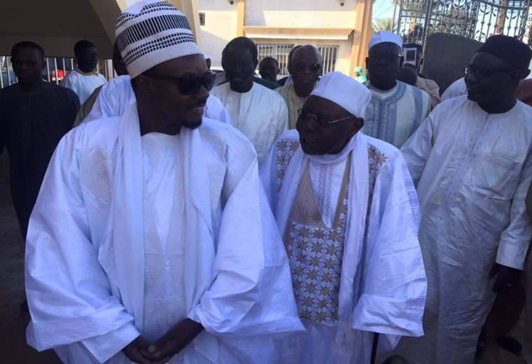 Photos: Serigne Abdoul Aziz Sy Al Amine a présenté ses condoléances au khalife des Mourides