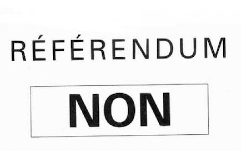 Référendum du 20 mars: Campagne du OUI contre le NON