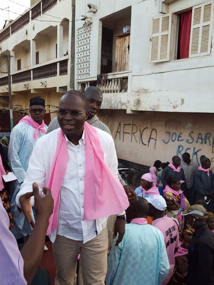 Référendum-campagne: " Voter non, ce n'est pas contre une personne" soutient Khalifa Sall