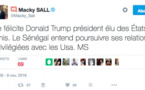 Macky félicite Trump