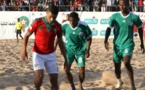 Remise du drapeau aux Lions du Beach Soccer, vendredi