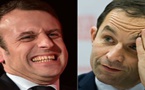 Présidentielle française : Macron et Hamon à Dakar