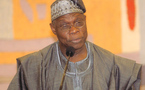 Olusegun Obasanjo à Dakar Pour Le 2ème Tour De La Présidentielle.