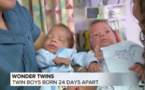 Bébés miracle: Des jumeaux nés avec 24 jours d’écart