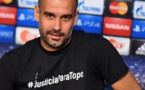 Pour un T-shirt: L'UEFA veut sanctionner Pep Guardiola (voir photo)